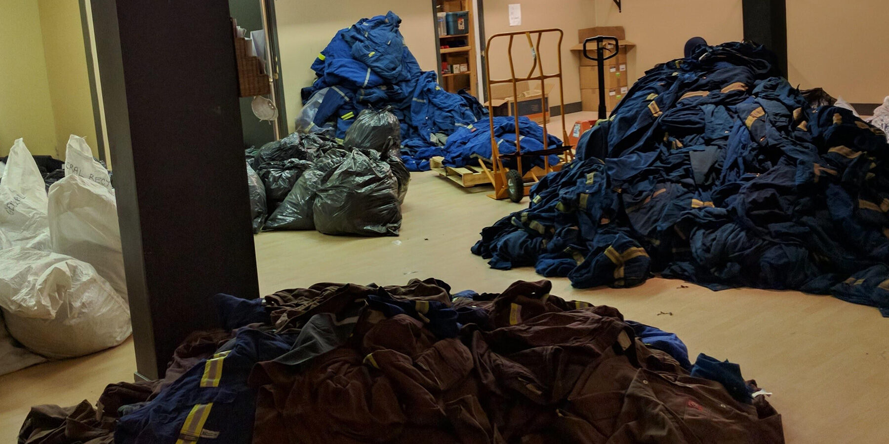 Recycled Coveralls Photo