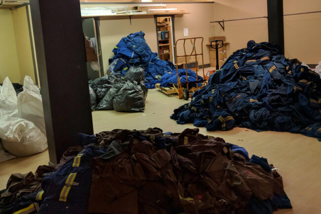 Recycled Coveralls Photo