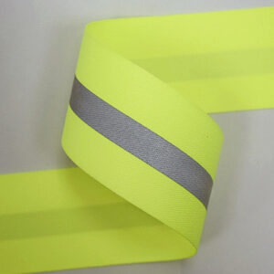 2” Yellow Twill with ½” 8712 Silver