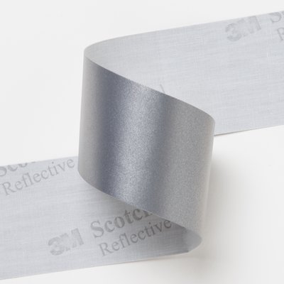 3M Scotchlite reflective silver sew on fabric