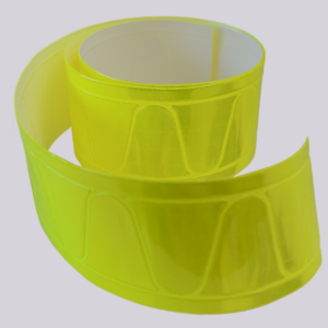 6054 - Fluorescent Lime-Yellow Prismatic Trim